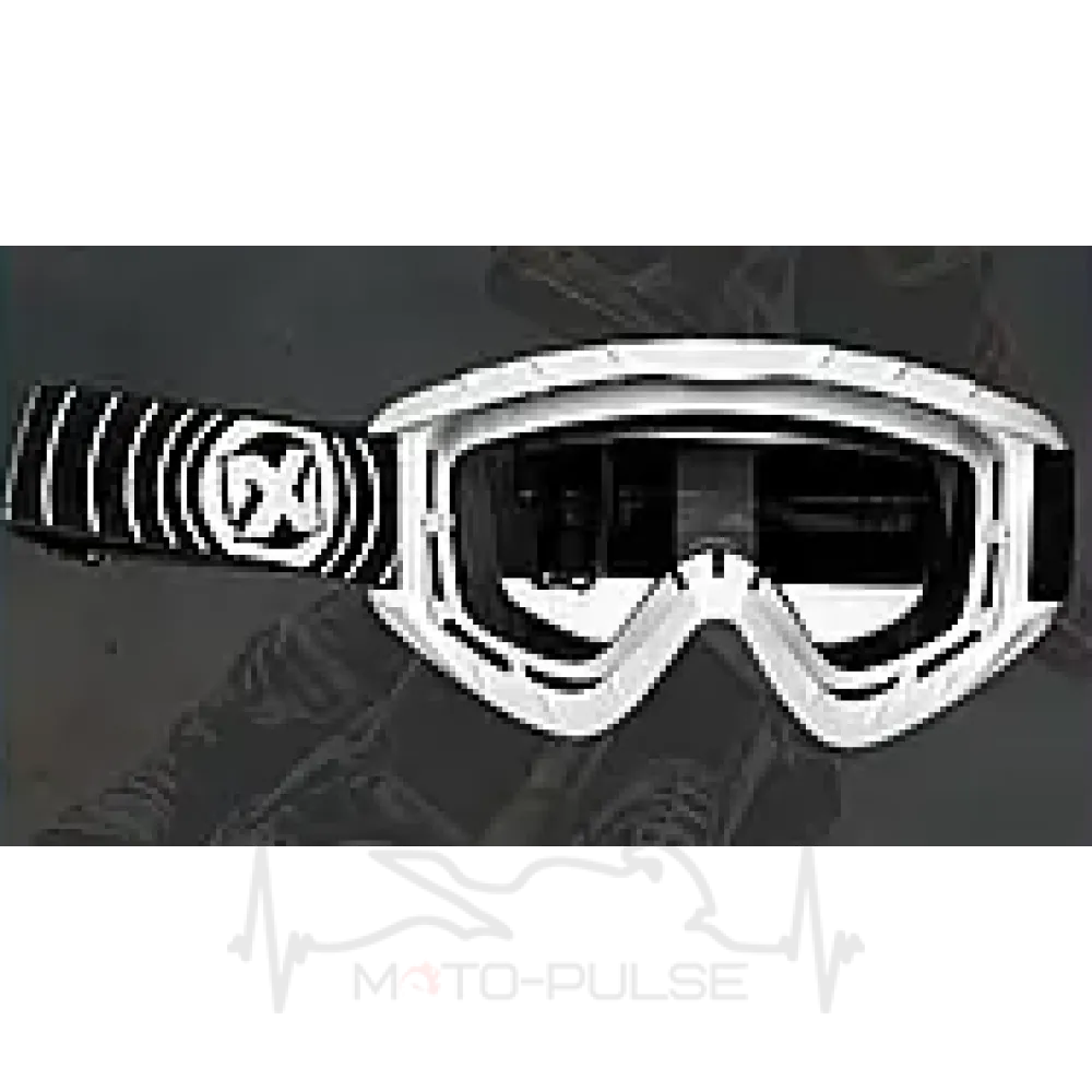 Окуляри NOX Dirt White/Black